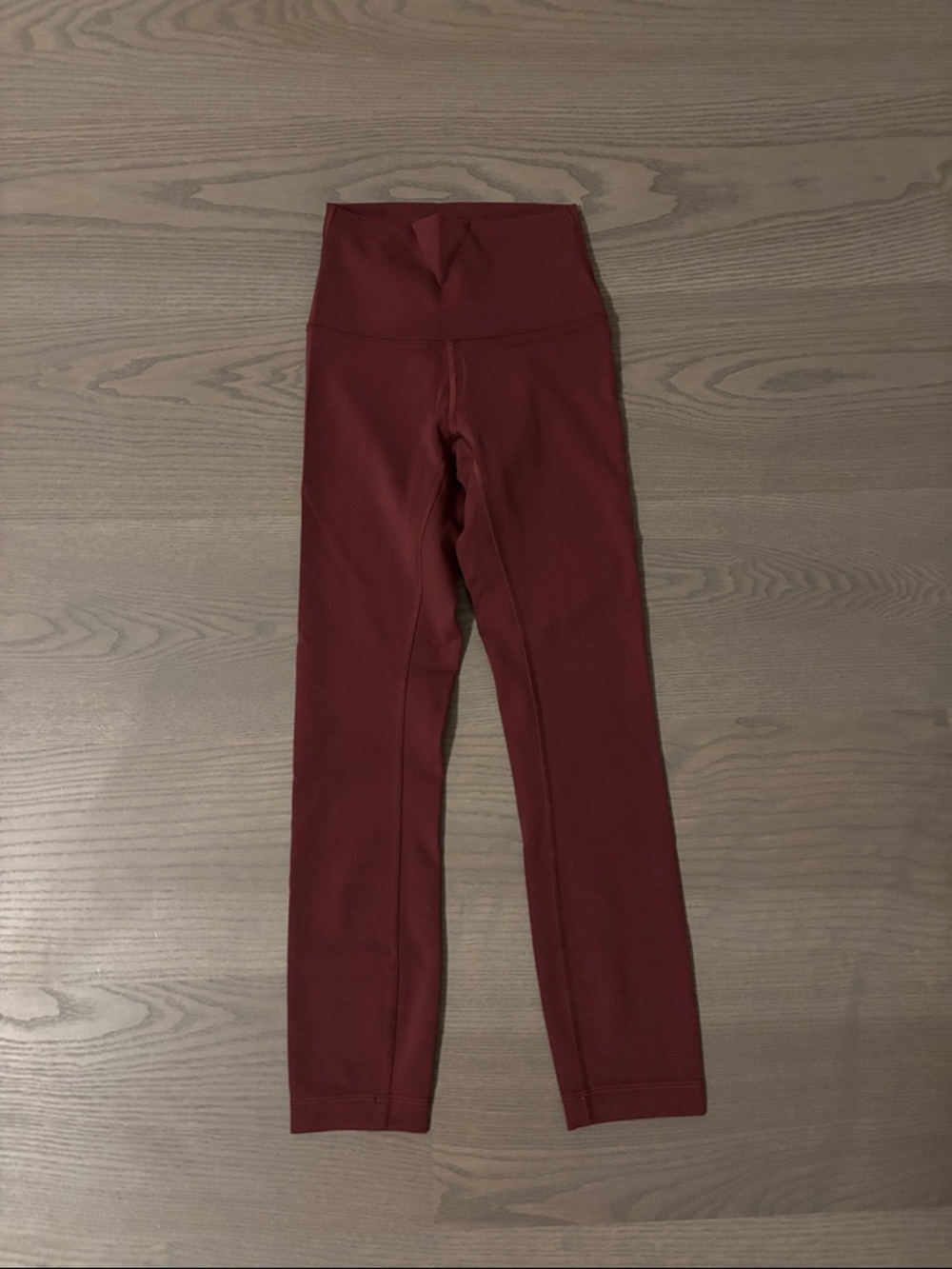 lululemon athletica High-Rise Wine Leggings like new
